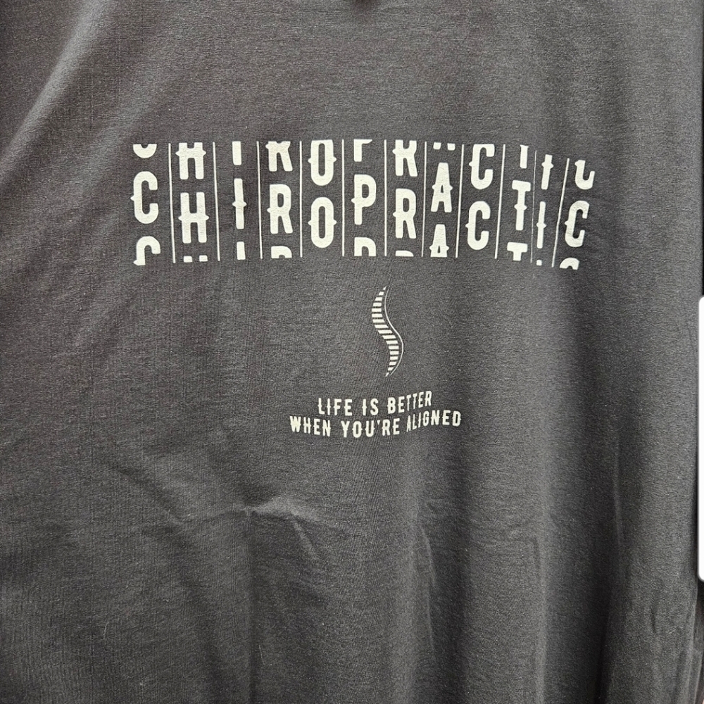 Black Chiropractic T-Shirt